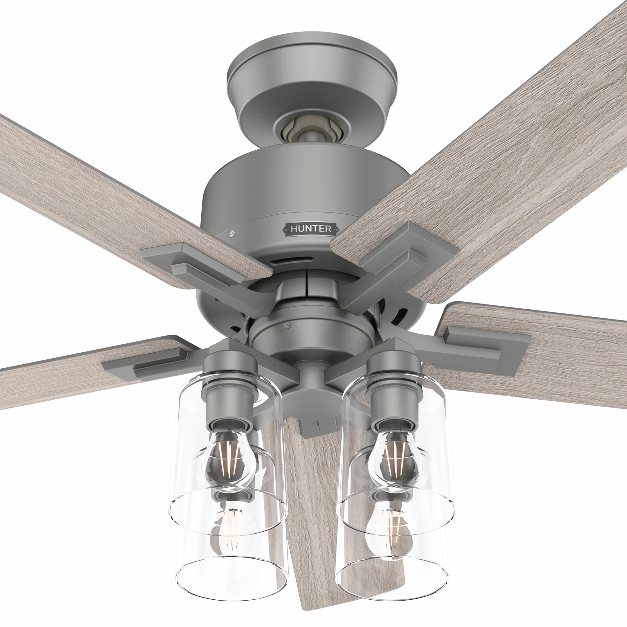 Techne 52"Ceiling Fan Matte Silver