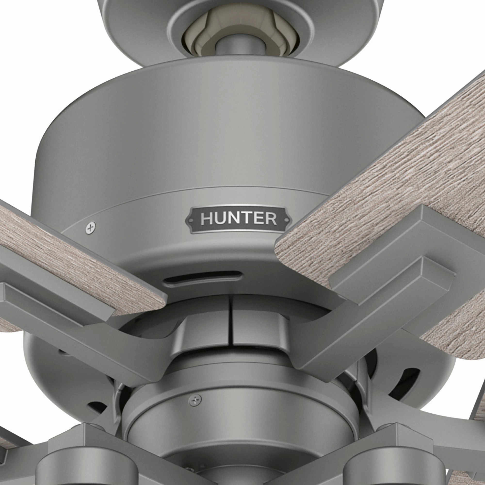 Techne 52"Ceiling Fan Matte Silver