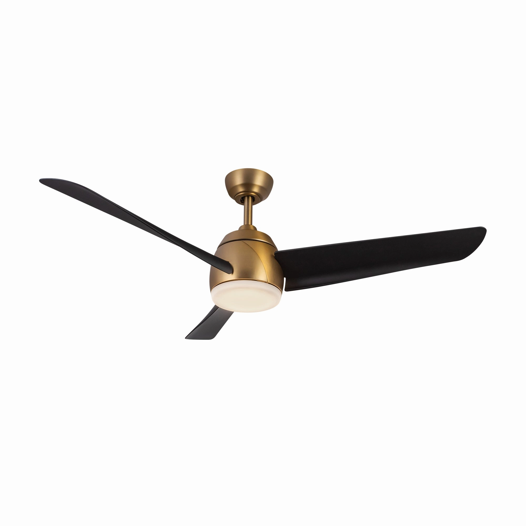 Thalia 54"Ceiling Fan Brushed Gold/Matte Black