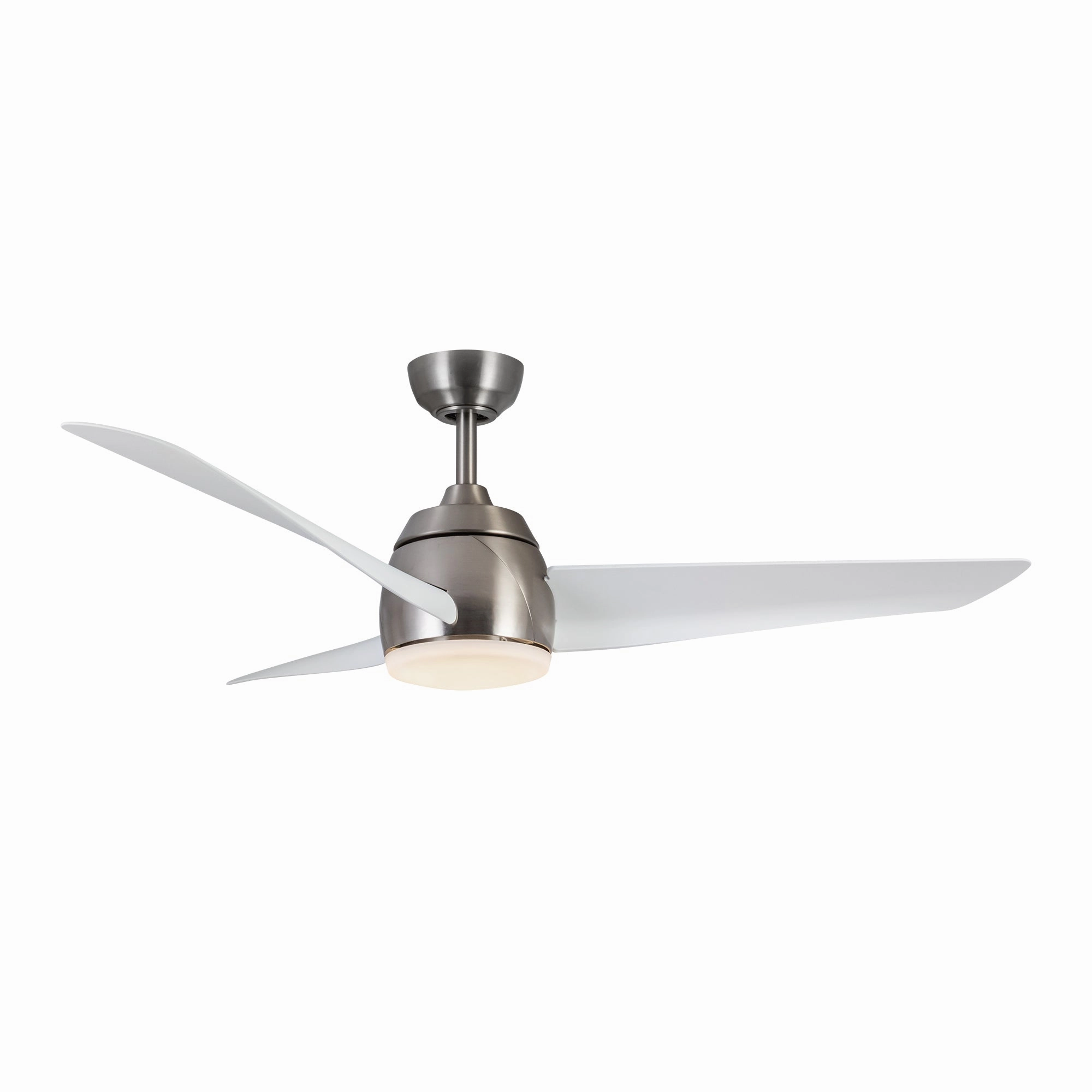 Thalia 54"Ceiling Fan Brushed Nickel/Matte White