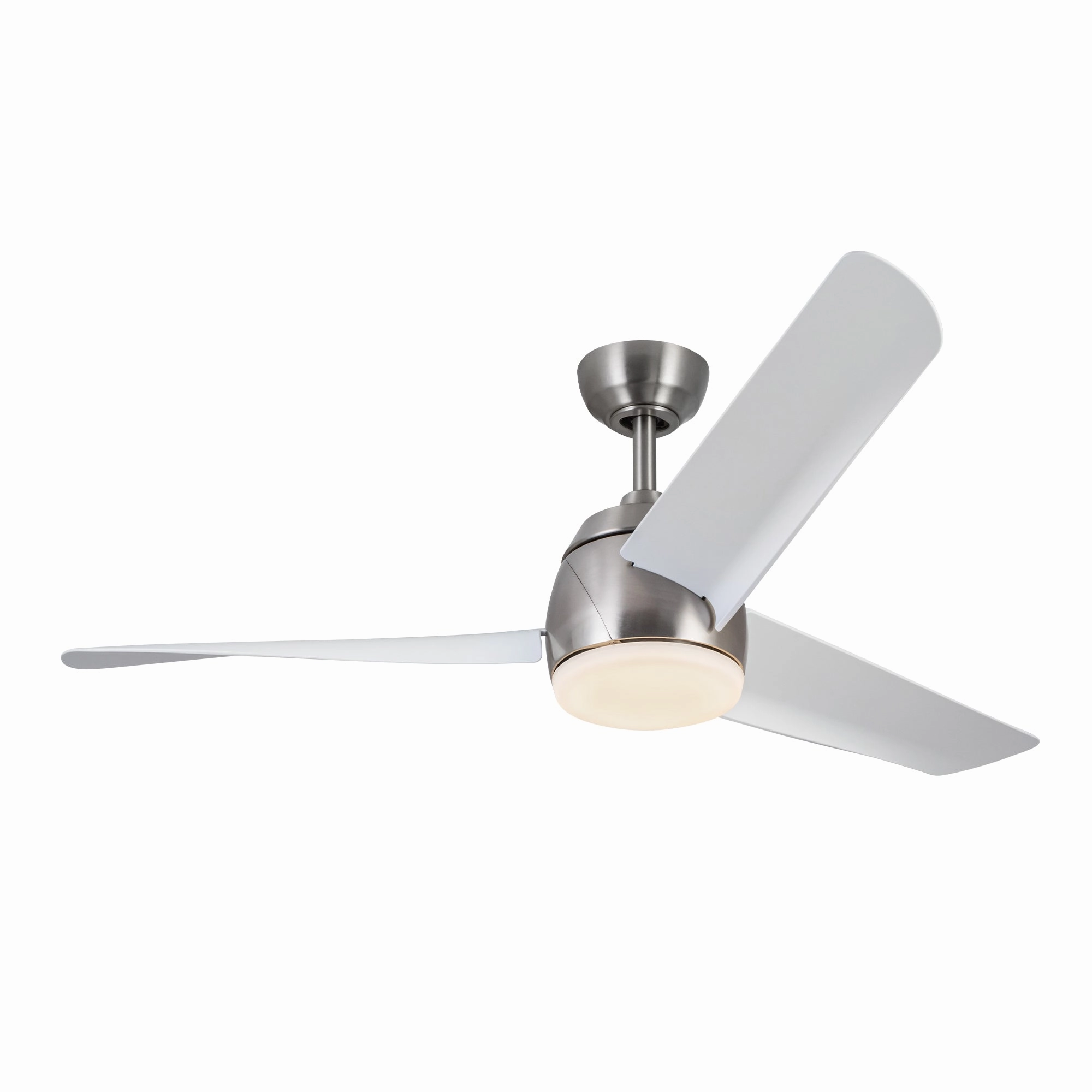 Thalia 54"Ceiling Fan Brushed Nickel/Matte White