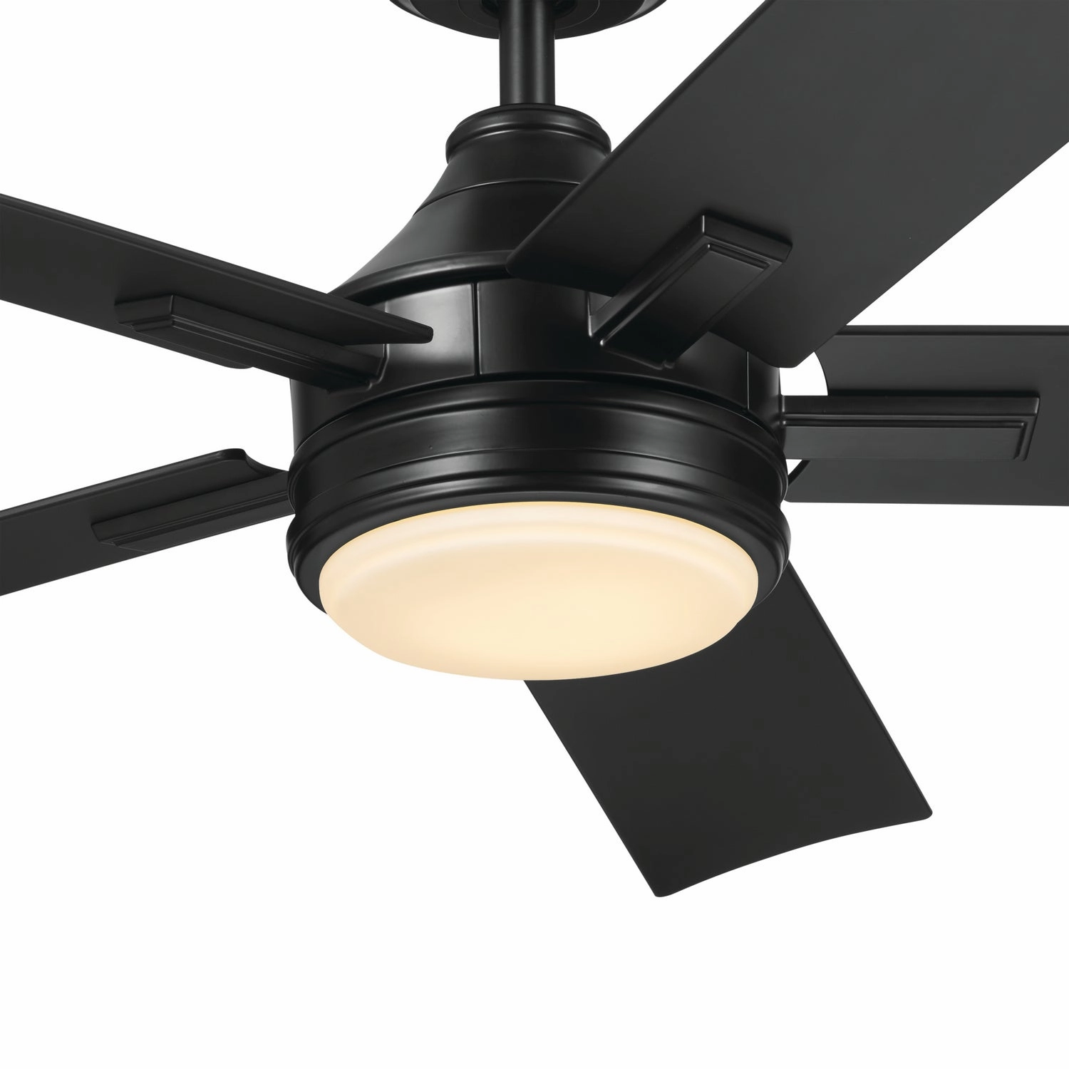 Tide 52"Ceiling Fan Satin Black