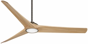 Timber 84"Ceiling Fan Heirloom Bronze/Maple best electric fans for daily use