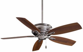 Timeless 54" Ceiling Fan Pewter quiet medium fans for living room use