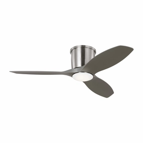 Titus 44" Ceiling Fan Brushed Steel compact electric fans for small spaces