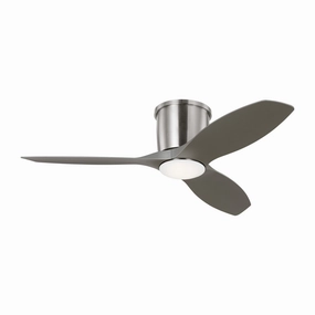 Titus 44" Ceiling Fan Brushed Steel best small fans for home and travel