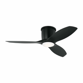 Titus 44" Ceiling Fan Midnight Black best small fans for home and travel