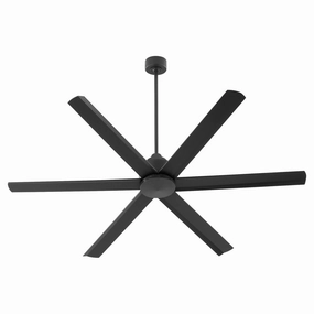 Titus 65" Ceiling Fan Matte Black home cooling fans in medium size