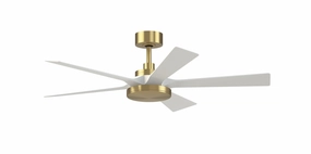 TorchAire 52 52"Ceiling Fan Brushed Satin Brass affordable medium fans for summer