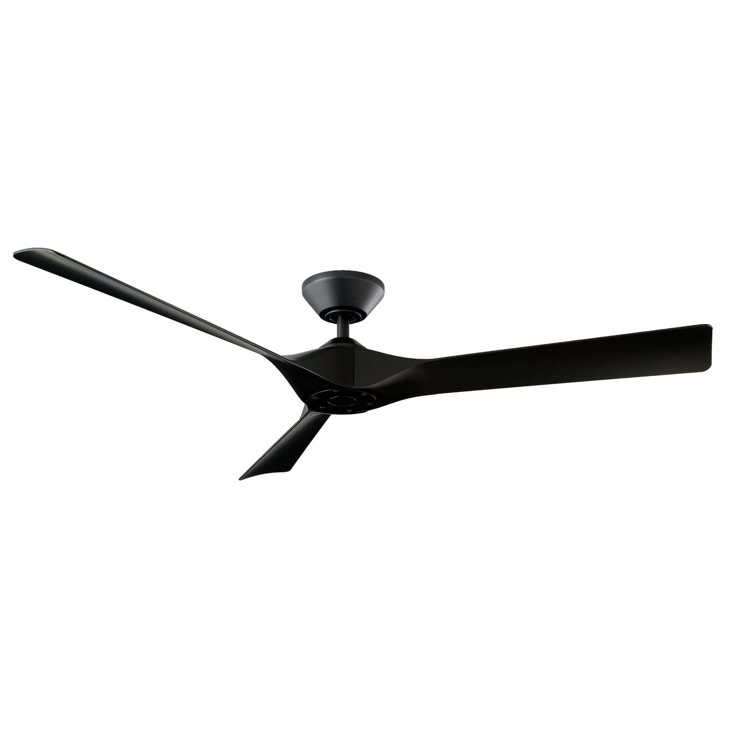 Torque 58"Ceiling Fan Matte Black sleek design electric fans for modern homes