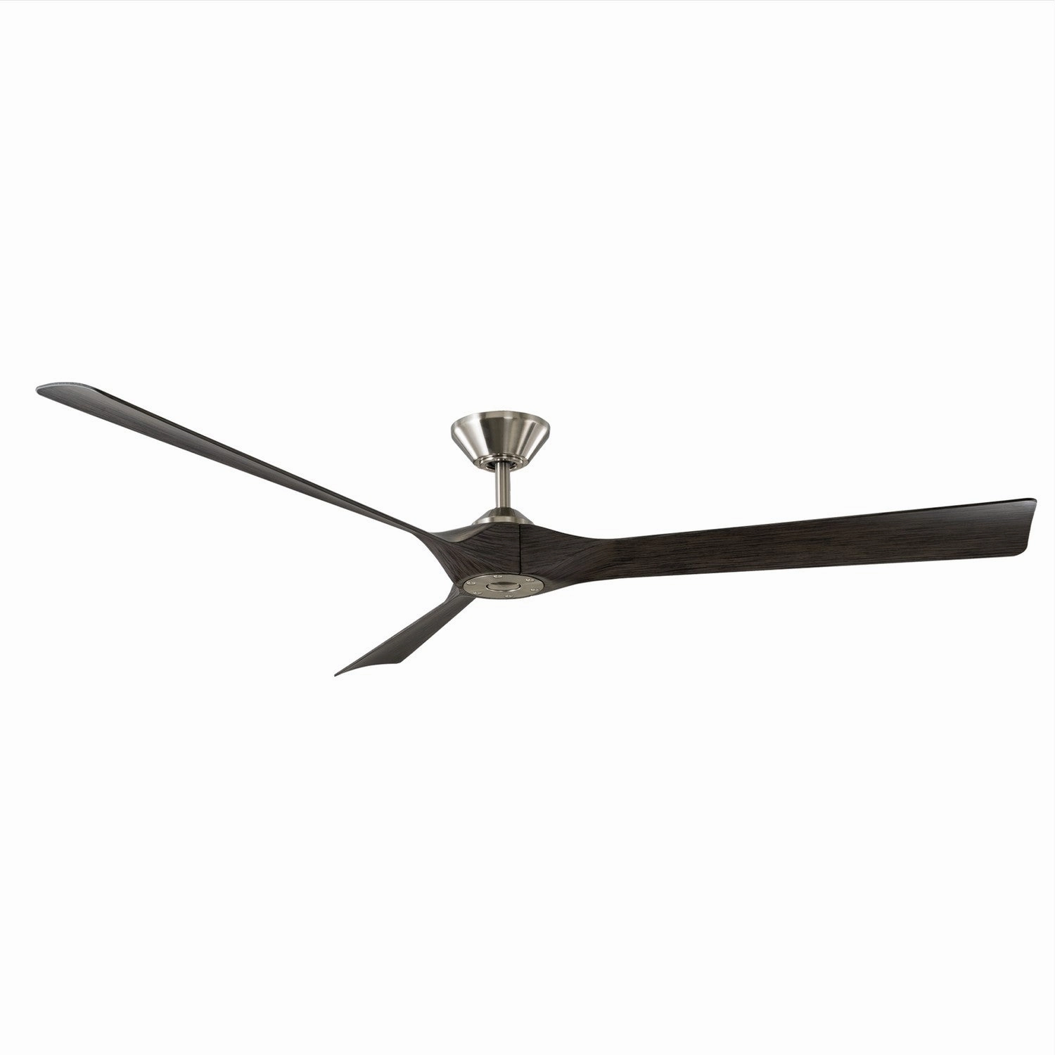 Torque 70"Ceiling Fan Brushed Nickel/Ebony outdoor exterior fans for patio cooling