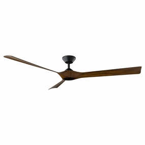 Torque 70"Ceiling Fan Matte Black/Distressed Koa affordable medium fans for summer