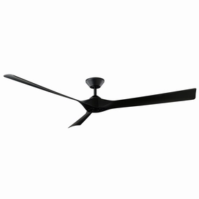 Torque 70"Ceiling Fan Matte Black outdoor exterior fans for patio cooling