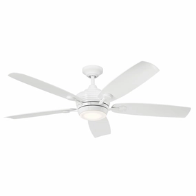 Tranquil 56"Ceiling Fan White weatherproof fans for outdoor environments