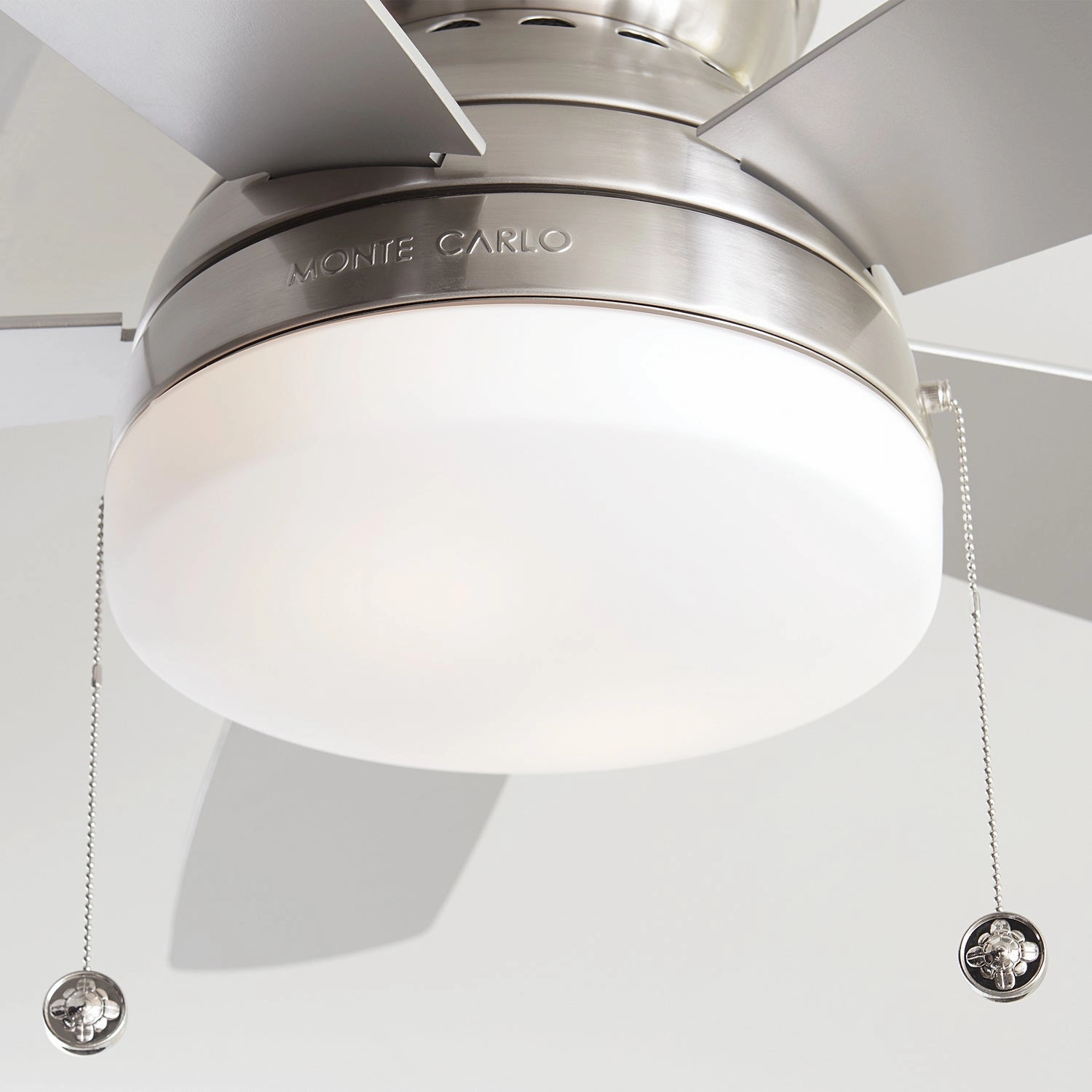 Traverse 52"Ceiling Fan Brushed Steel