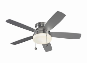 Traverse 52"Ceiling Fan Brushed Steel ifan smart fans for connected homes