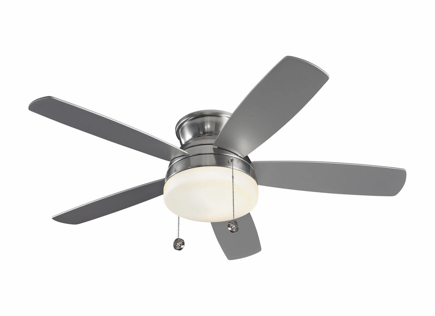 Traverse 52"Ceiling Fan Brushed Steel ifan smart fans for connected homes