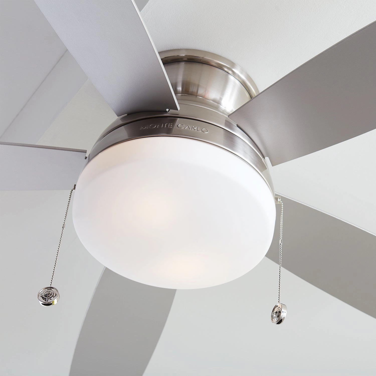 Traverse 52"Ceiling Fan Brushed Steel