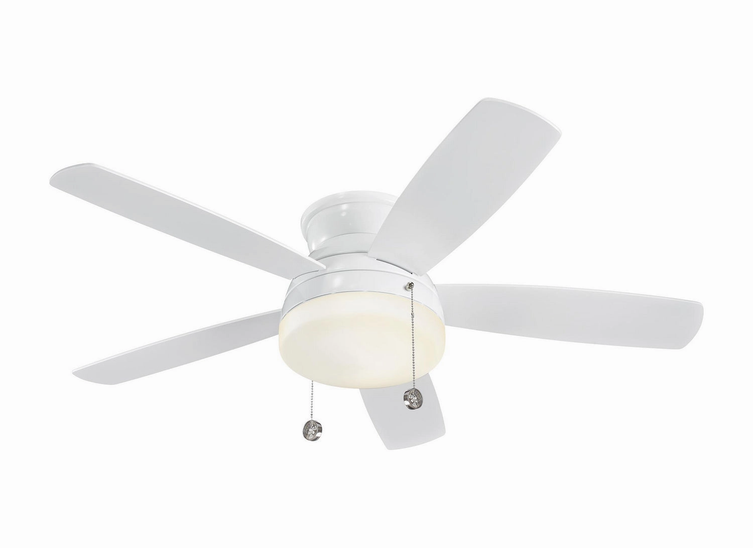 Traverse 52"Ceiling Fan White low-noise fans for peaceful environments