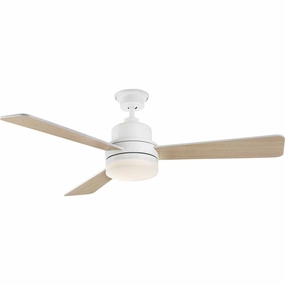 Trevina 52"Ceiling Fan White quiet electric fans for home use