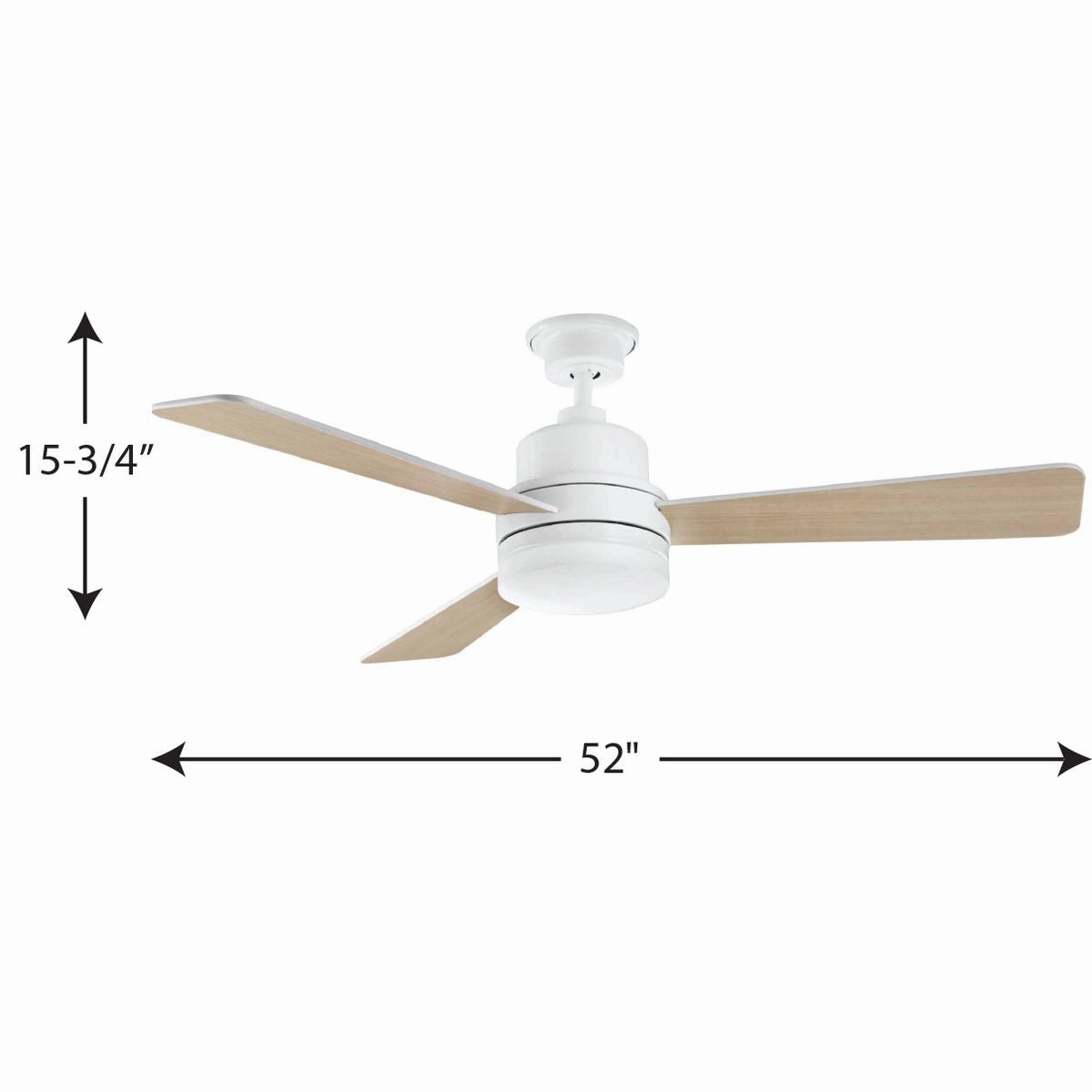 Trevina 52"Ceiling Fan White