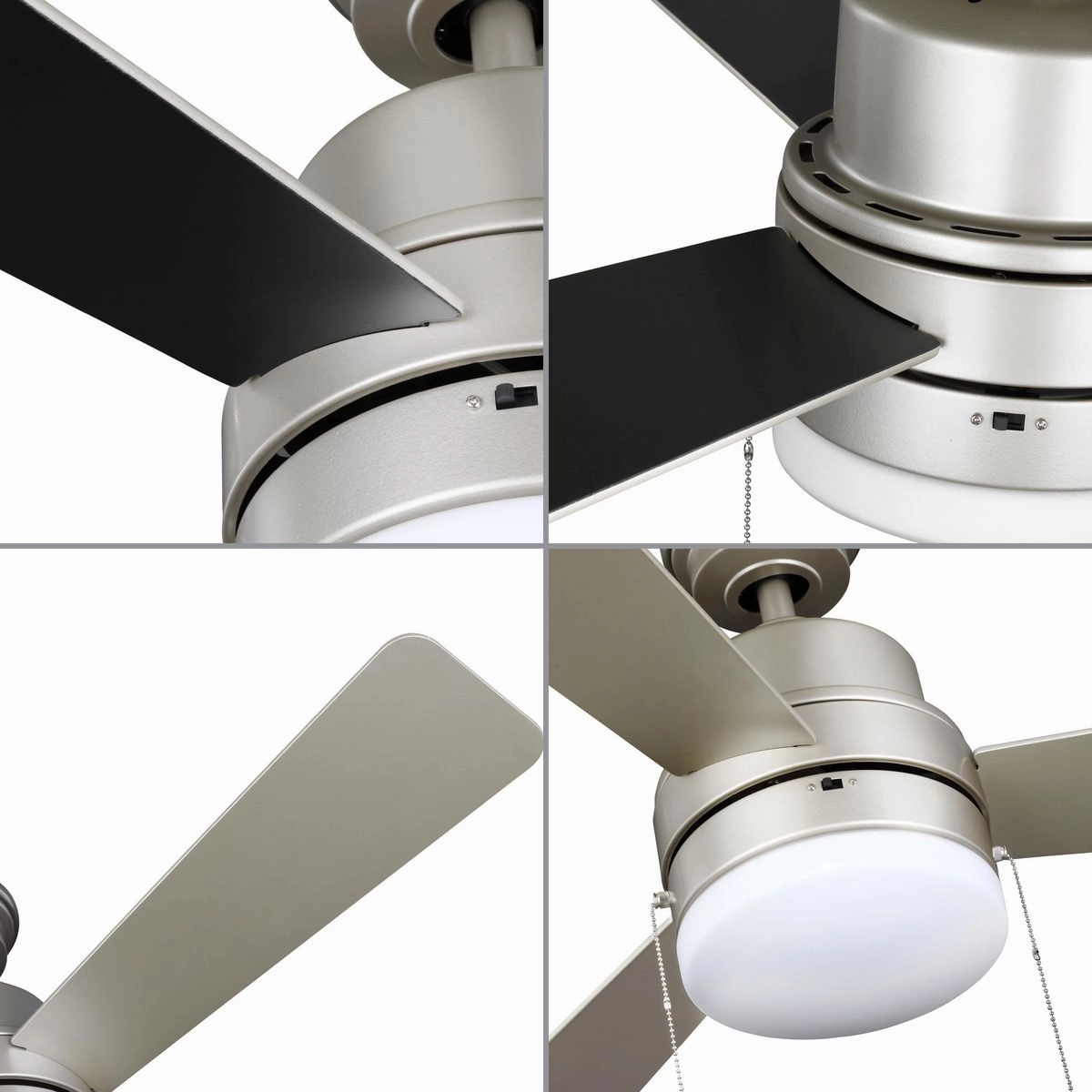 Trevina V 52"Ceiling Fan Painted Nickel