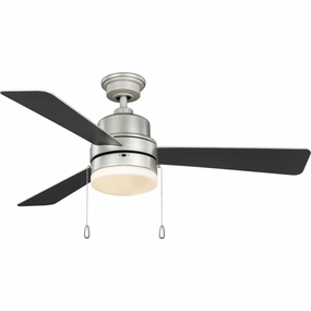 Trevina V 52"Ceiling Fan Painted Nickel durable fans for long-lasting performance