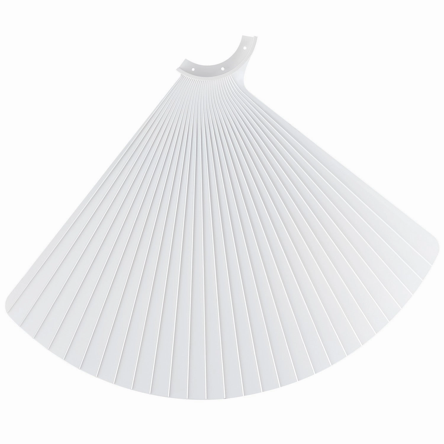 TriAire Custom Blade Set of 3 Matte White quiet electric fans for home use