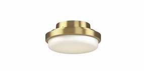 TriAire Custom LED Light Kit Brushed Satin Brass reliable fans for apartment and office