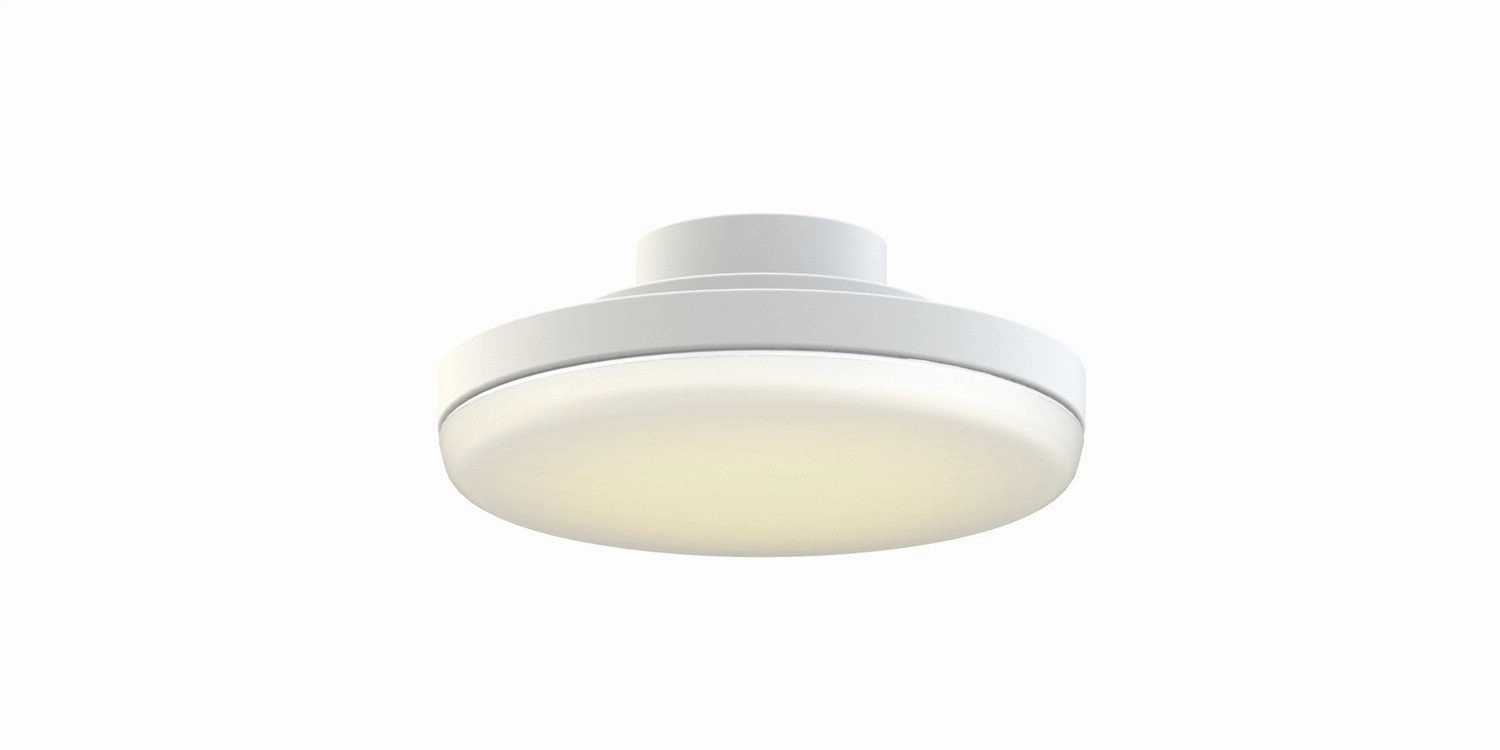 TriAire Custom LED Light Kit Matte White home fans with built-in timer settings