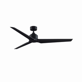 TriAire Custom Motor Black cool breeze fans for quiet operation