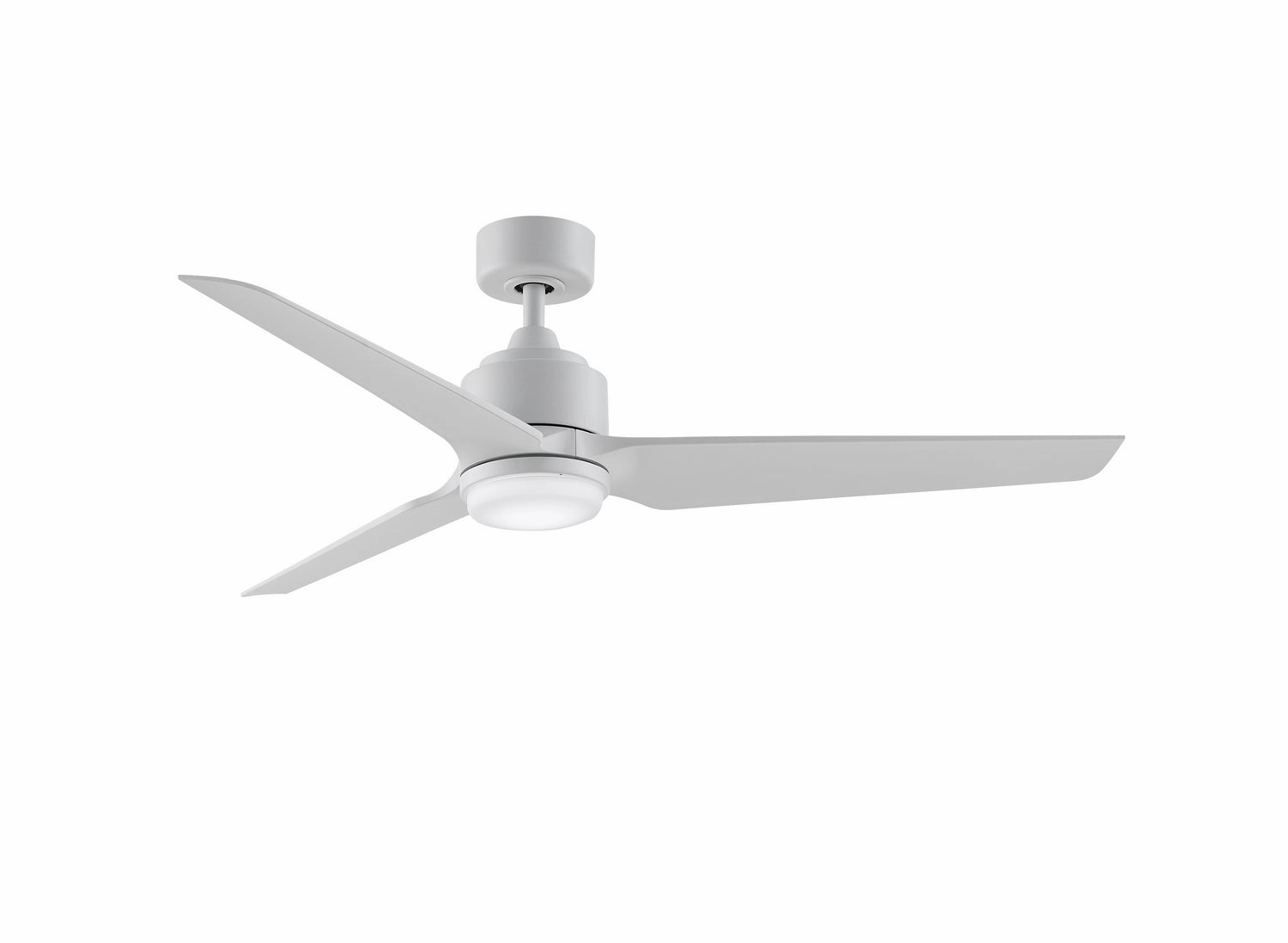TriAire Custom Motor Matte White weatherproof fans for outdoor environments