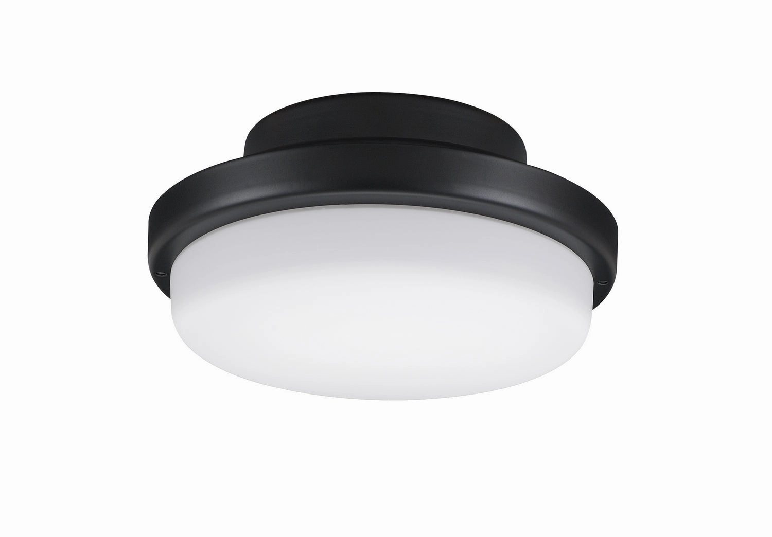 TriAire Custom One Light Fan Light Kit Black sleek design electric fans for modern homes