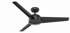 Trimaran 52"Ceiling Fan Matte Black multi-speed fans with easy controls
