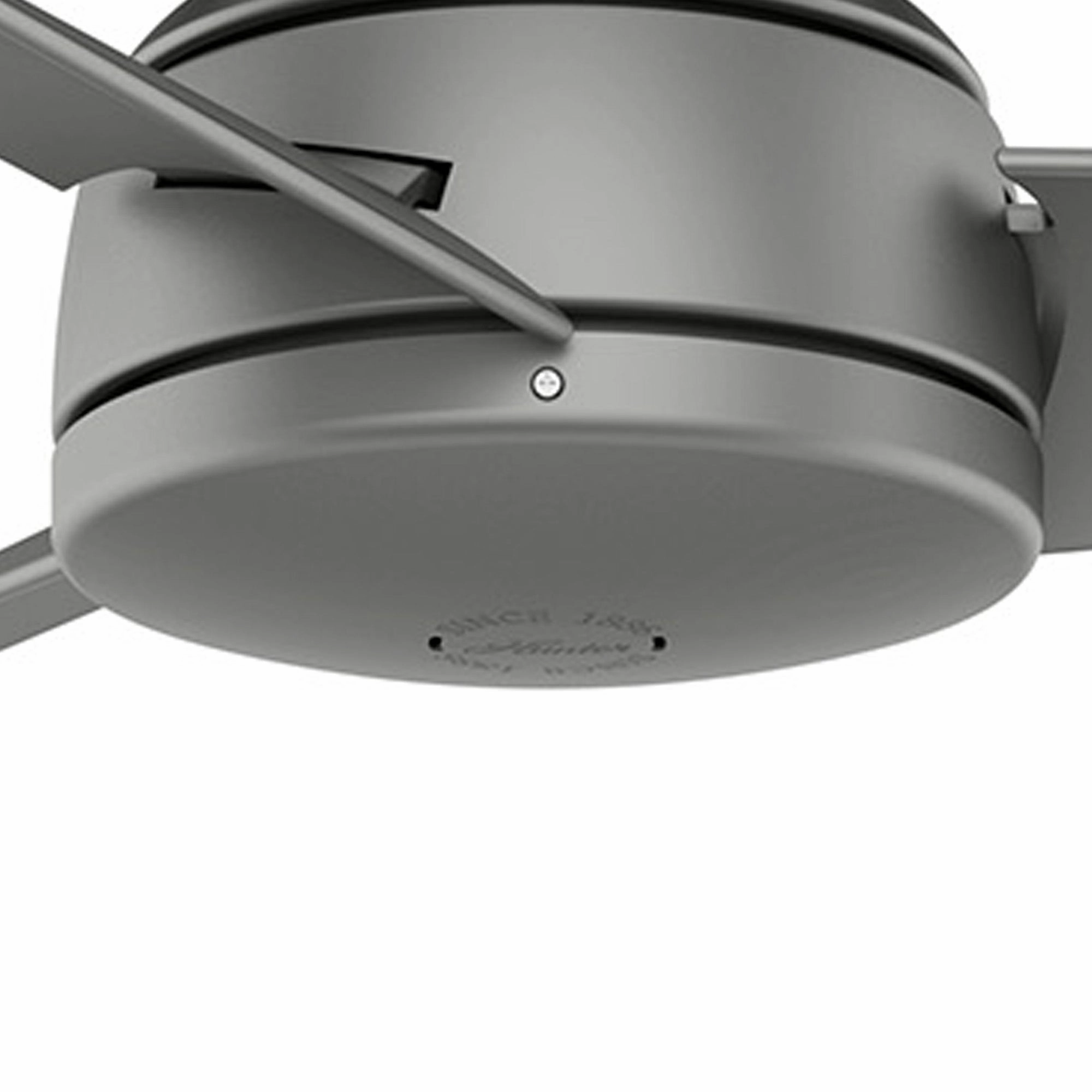 Trimaran 52"Ceiling Fan Matte Silver