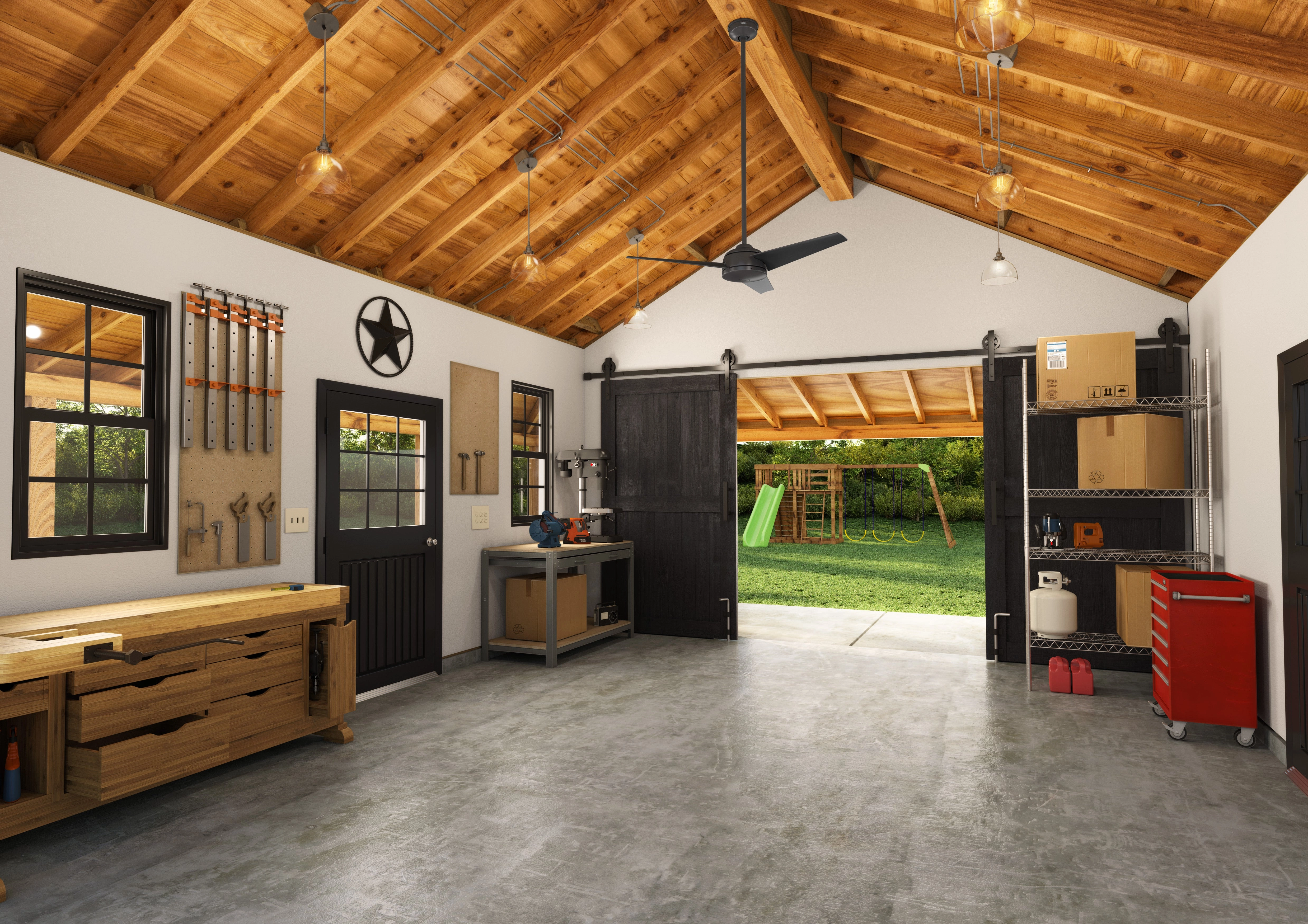 Trimaran 52"Ceiling Fan Premier Bronze