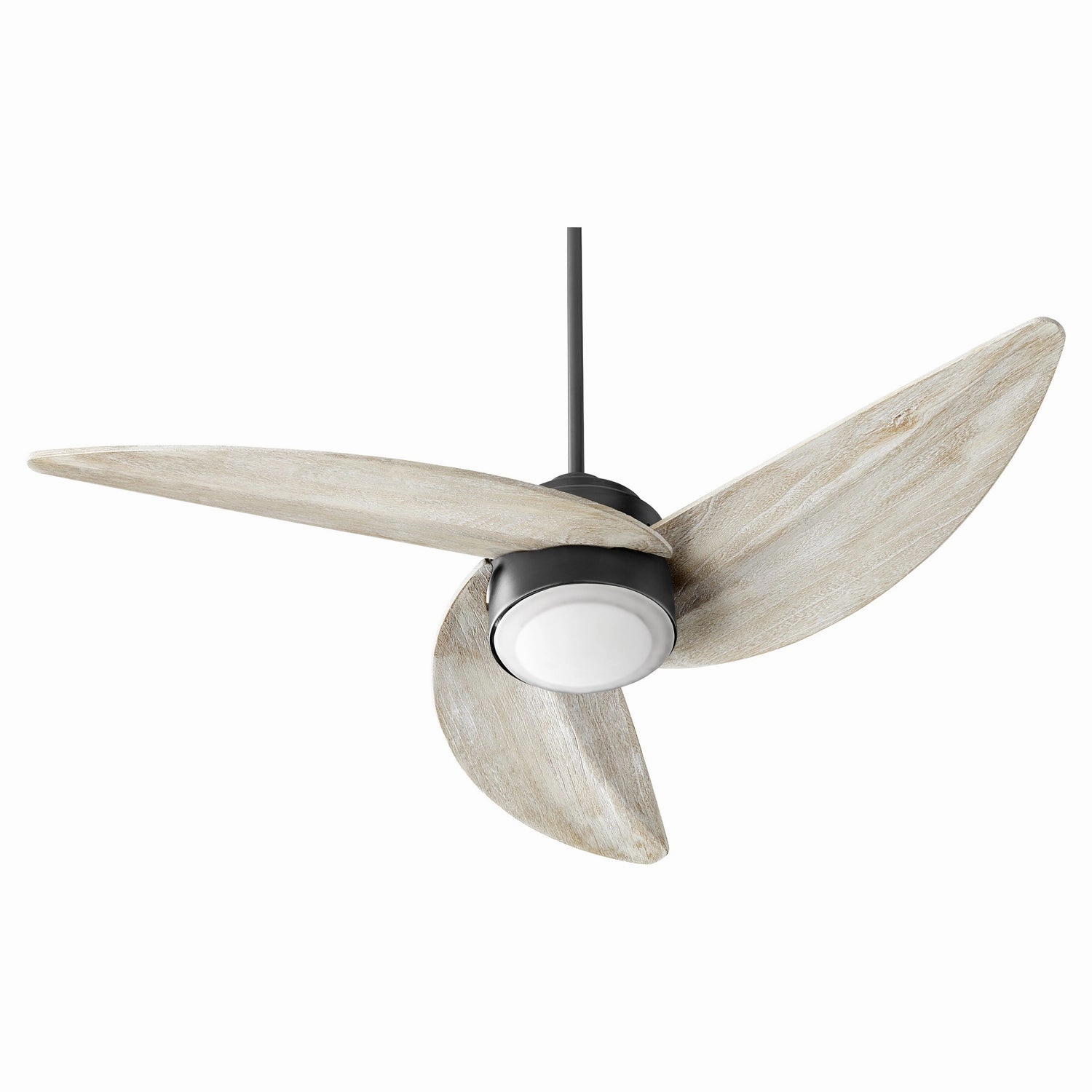 Trinity LED Ceiling Fan Textured Black multi-speed fans with easy controls