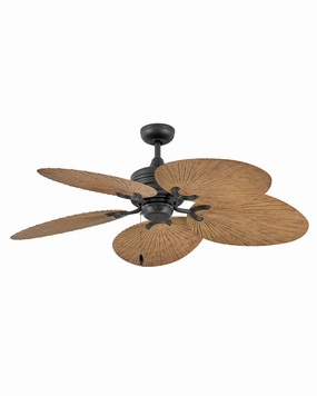 Tropic Air 52"Ceiling Fan Matte Black weatherproof fans for outdoor environments