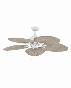 Tropic Air 52"Ceiling Fan Matte White weatherproof fans for outdoor environments
