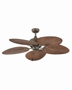 Tropic Air 52"Ceiling Fan Metallic Matte Bronze weatherproof fans for outdoor environments