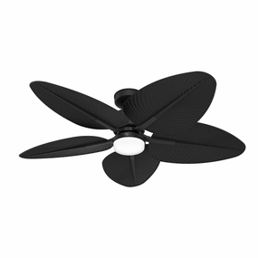 Tropic View 52"Ceiling Fan Matte Black affordable cooling fans for summer
