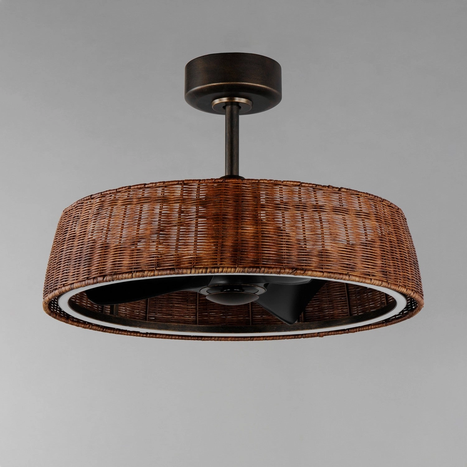 Tulum LED Fandelight Dark Bronze