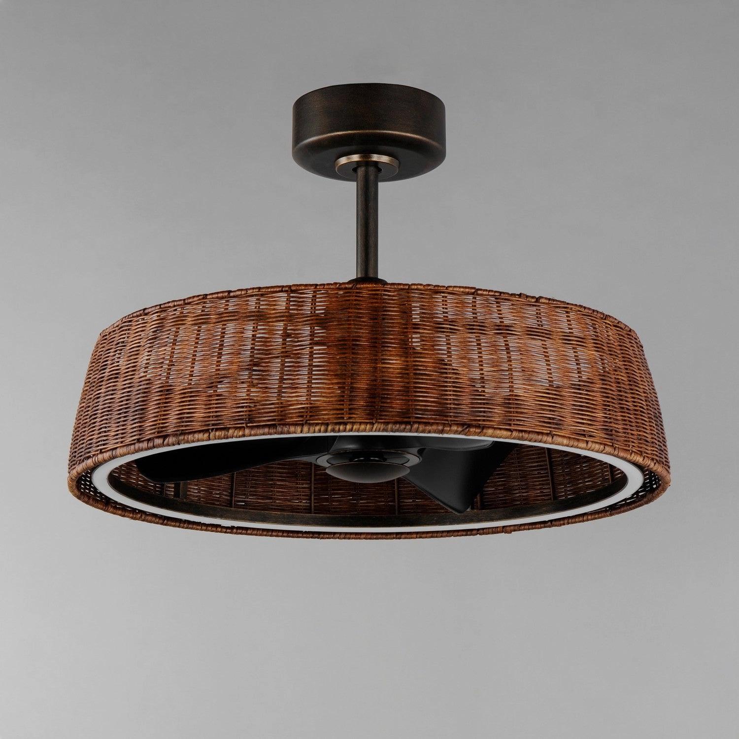 Tulum LED Fandelight Dark Bronze
