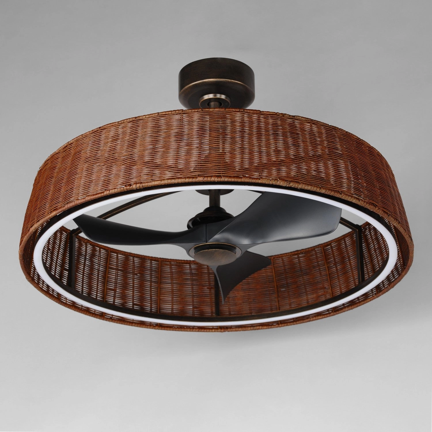 Tulum LED Fandelight Dark Bronze