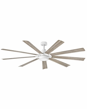 Turbine 80"Ceiling Fan Chalk White large electric fans for spacious rooms