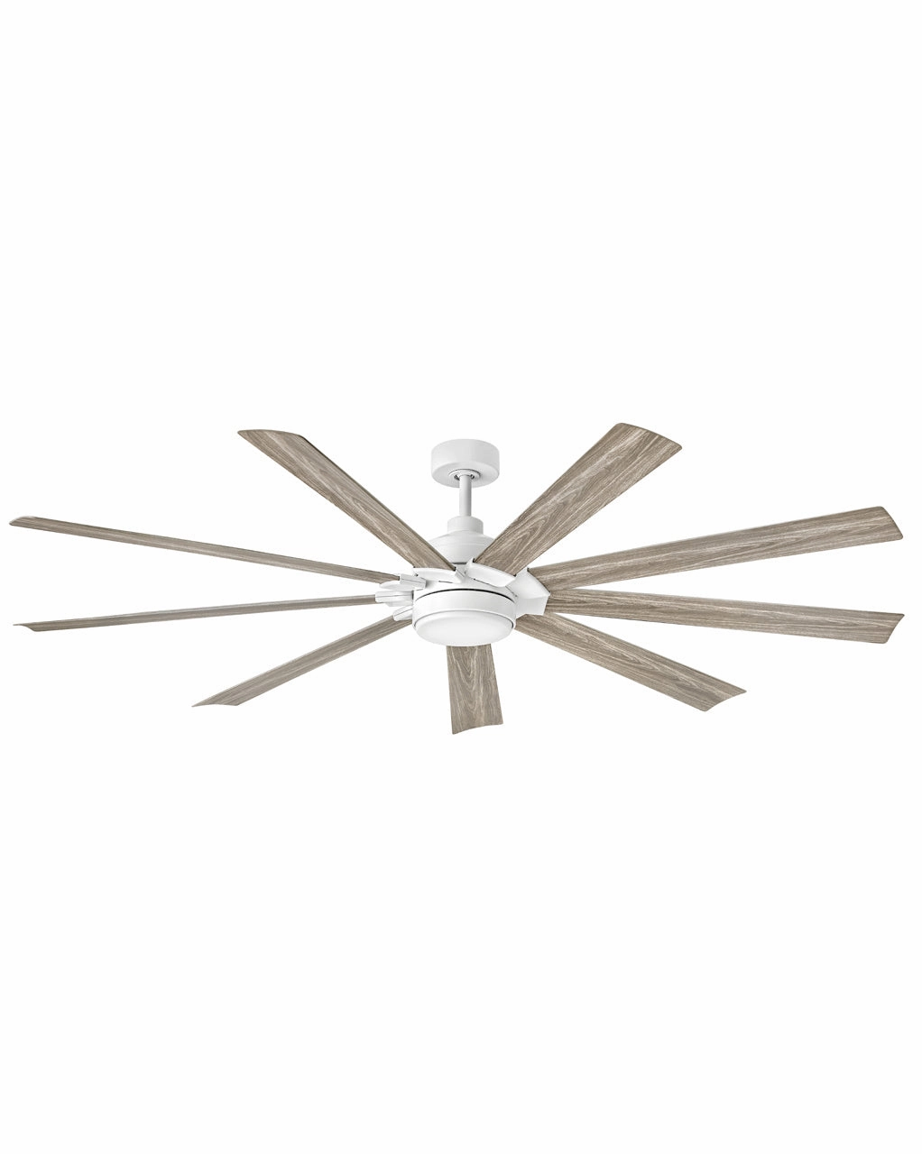 Turbine 80"Ceiling Fan Chalk White large electric fans for spacious rooms