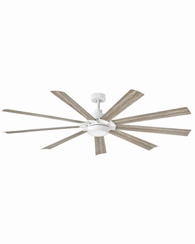 Turbine 80"Ceiling Fan Chalk White weatherproof fans for outdoor environments