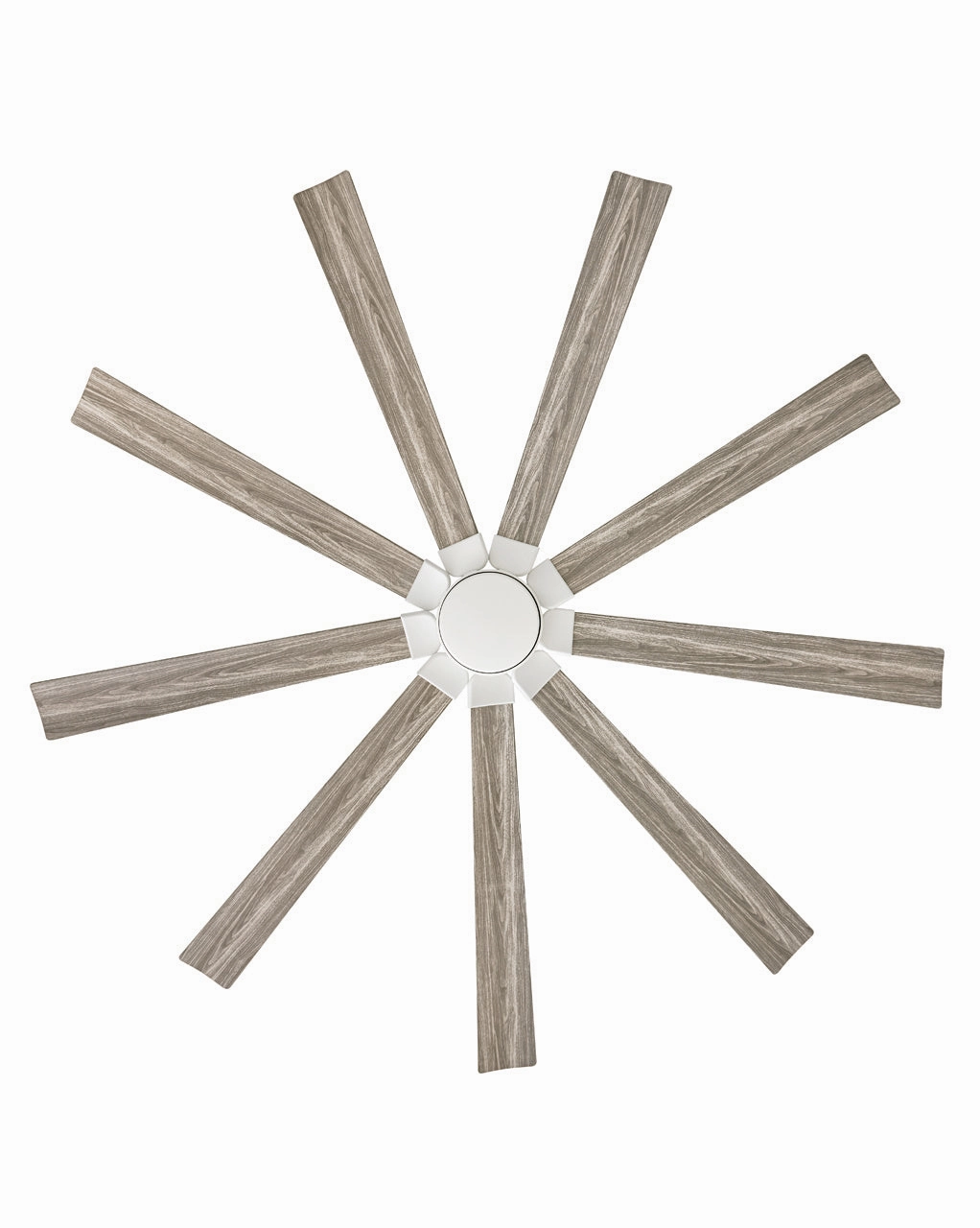 Turbine 80"Ceiling Fan Chalk White