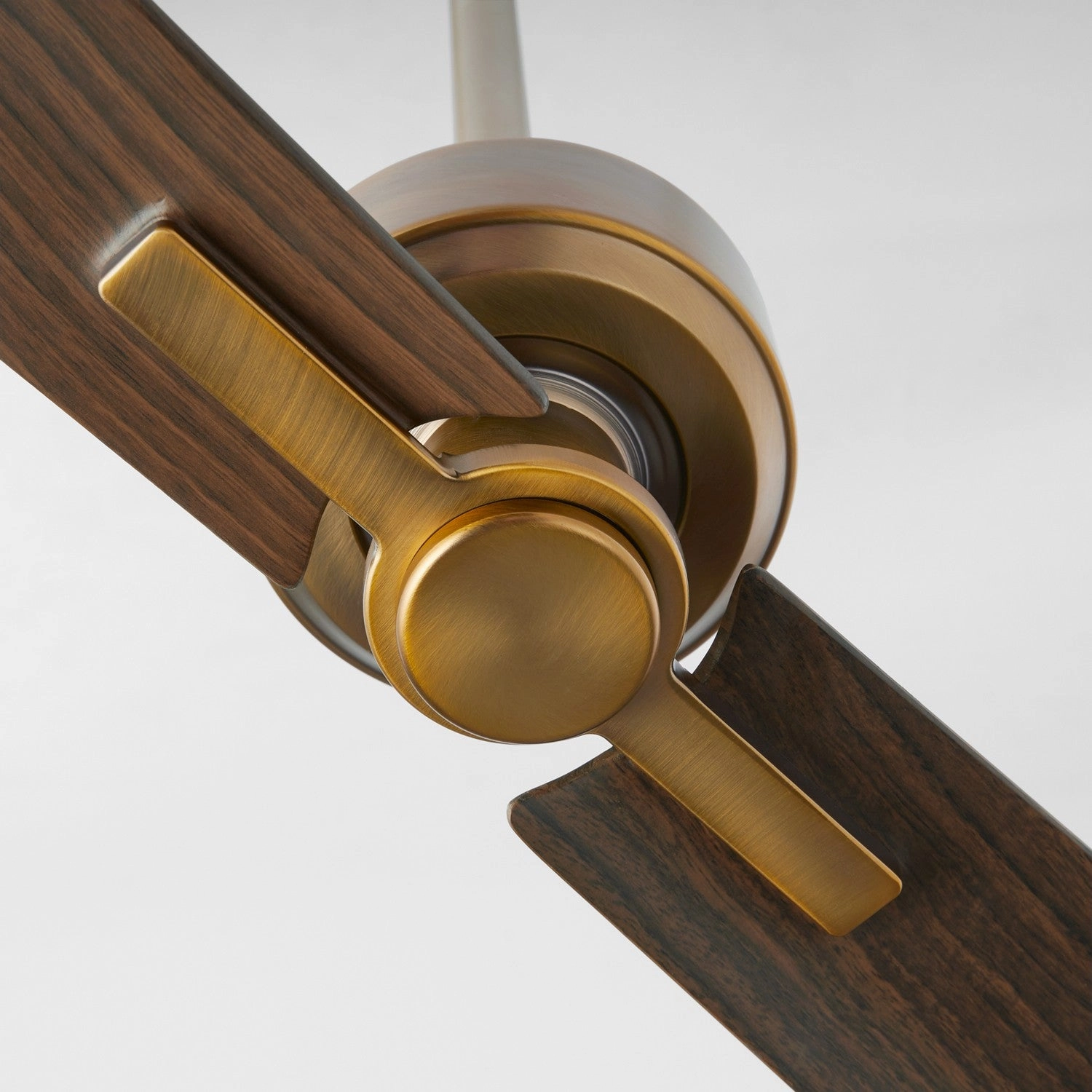 Twain 56"Patio Fan Brushed Brass
