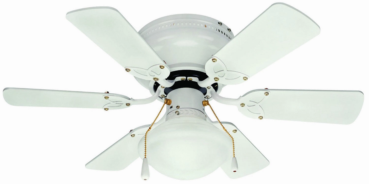 Twister 30"Ceiling Fan White best small fans for home and travel